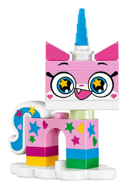 LEGO Rainbow Unikitty, Unikitty!, Series 1 (Complete Set with Stand) (coluni1-1) set
