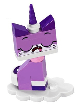 LEGO Sleepy Unikitty, Unikitty!, Series 1 (Complete Set with Stand) (coluni1-10) set