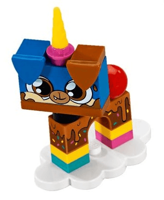 LEGO Dessert Puppycorn, Unikitty!, Series 1 (Complete Set with Stand) (coluni1-12) set, 2018
