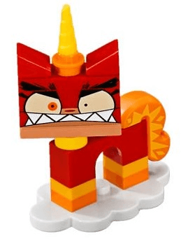 LEGO Angry Unikitty, Unikitty!, Series 1 (Complete Set with Stand) (coluni1-2) set, 2018
