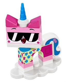 LEGO Shades Unikitty, Unikitty!, Series 1 (Complete Set with Stand) (coluni1-5) set