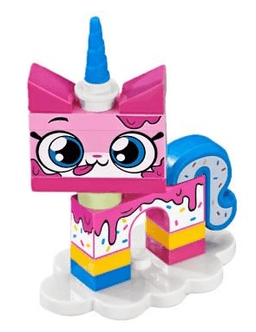 LEGO Dessert Unikitty, Unikitty!, Series 1 (Complete Set with Stand) (coluni1-7) set
