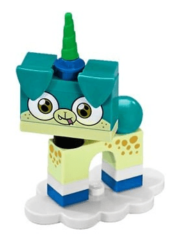 LEGO Alien Puppycorn, Unikitty!, Series 1 (Complete Set with Stand) (coluni1-9) set
