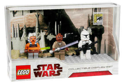 LEGO Collectible Display Set 1 - San Diego Comic-Con 2009 Exclusive (comcon004-1) set, 2009