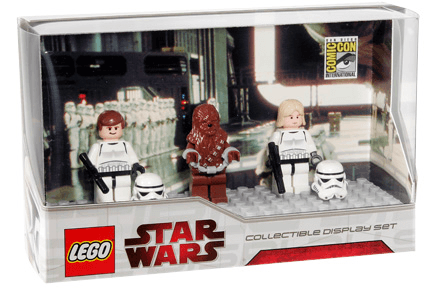 LEGO Collectible Display Set 3 - San Diego Comic-Con 2009 Exclusive (comcon008-1) set, 2009