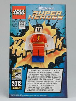LEGO Shazam / Captain Marvel - San Diego Comic-Con 2012 Exclusive (comcon020-1) set