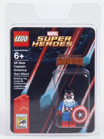 LEGO All New Captain America (Sam Wilson) - San Diego Comic-Con 2015 Exclusive blister pack (comcon046-1) set, 2015