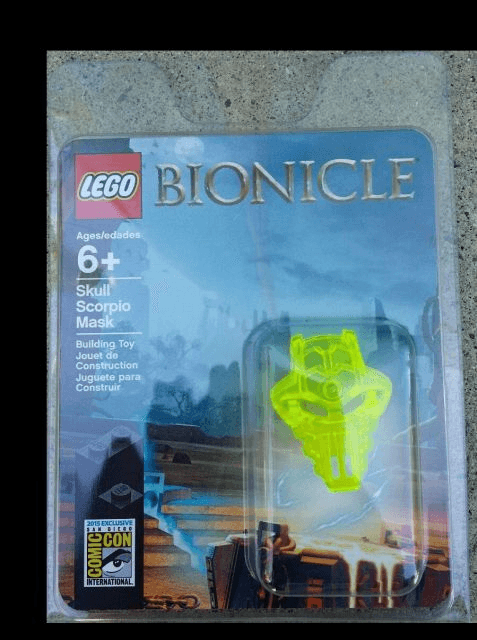 LEGO Skull Scorpio Mask - San Diego Comic-Con 2015 Exclusive blister pack (comcon049-1) set, 2015