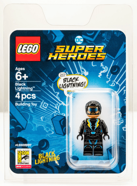 LEGO Black Lightning - San Diego Comic-Con 2018 Exclusive blister pack (comcon056-1) set, 2018