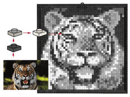 LEGO Mosaic Tiger (k34434-1) set