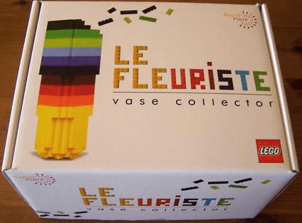 LEGO Le Fleuriste Collector Vase - Rapid'Flore Pop Color (lfv1-1) set, 2010
