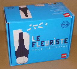 LEGO Le Fleuriste Collector Vase - Monceau Fleurs Blue Chic (lfv3-1) set