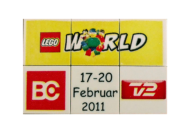 LEGO LEGO World Denmark Puzzle Promotional 2011 (lwp04-1) set, 2011