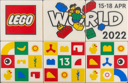 LEGO LEGO World Denmark Puzzle Promotional 2022 (lwp15-1) set