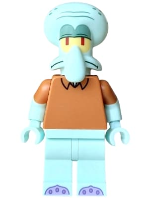 LEGO Squidward Tentacles (bob041) SpongeBob SquarePants Minifigure