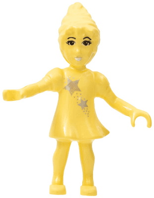 Belville Fairy (Millimy) - Light Yellow with Stars Pattern (4119533)