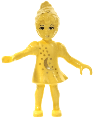 Belville Fairy (Millimy) - Light Yellow with Moon Pattern (4128624)