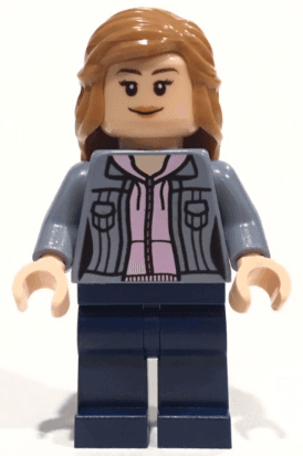 Hermione Granger - Sand Blue Jacket over Bright Pink Hoodie