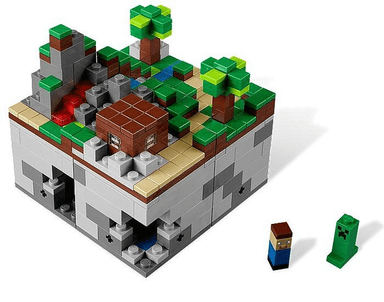 Minecraft Micro World (LEGO Ideas) - The Forest