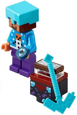Advent Calendar 2025, Minecraft (Day 9) - Steve with Enchanting Table