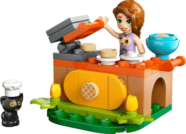 Autumn's Waffle Stand paper bag / polybag