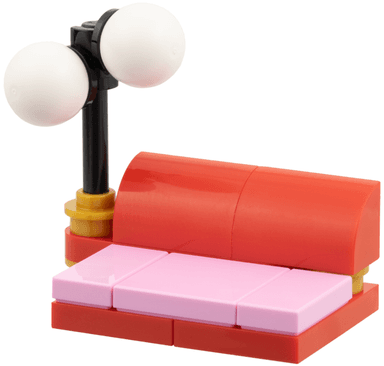 Advent Calendar 2025, Friends (Day 3) - Couch and Lamp
