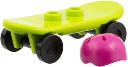 Advent Calendar 2025, City (Day 12) - Skateboard and Helmet