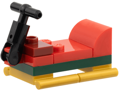 Advent Calendar 2025, City (Day 23) - Sleigh