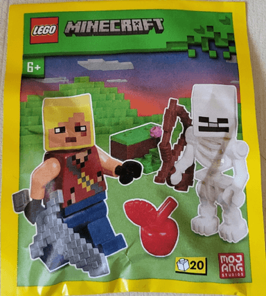 Hero with Skeleton paper bag
