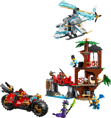 Ninja Vehicle Tree House Battle