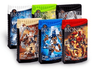 Bionicle Glatorian Collection
