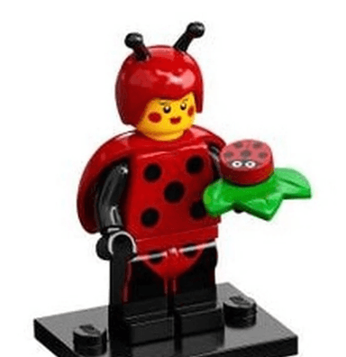Ladybug Girl, Series 21 (Complete Set with Stand and Accessories)