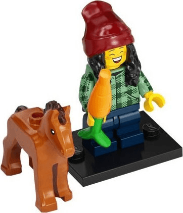 Horse and Groom, Series 22 (Complete Set with Stand and Accessories)