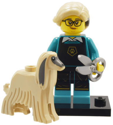 Pet Groomer, Series 25 (Complete Set with Stand and Accessories)