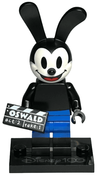 Oswald the Lucky Rabbit, Disney 100 (Complete Set with Stand and Accessories)