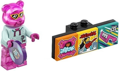 DJ Rasp-Beary, Vidiyo Bandmates, Series 2 (Complete Set with Stand and Accessories)